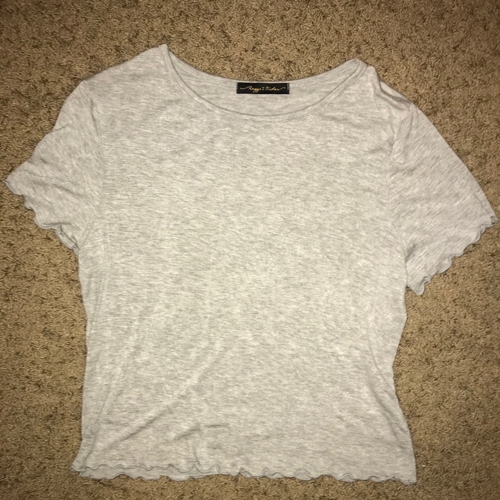 Plain Gray Tee